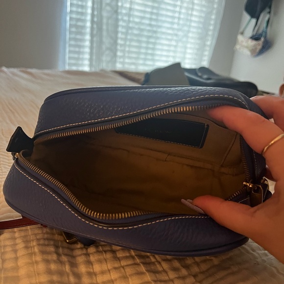 J Crew blue signet crossbody bag - Picture 3 of 6